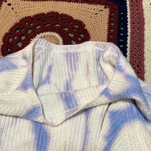 Knit Tie Dye Sweater - No Tag - Picture 4 of 4